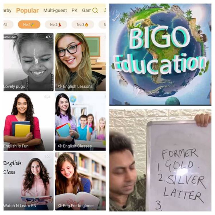 Education channel in Bigo Live